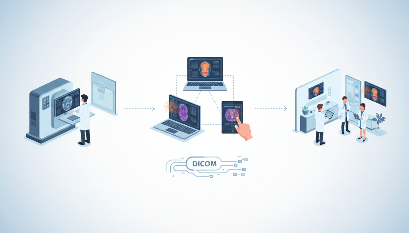 Hoe multi-device compatibiliteit in DICOM-viewers klinische workflows transformeert